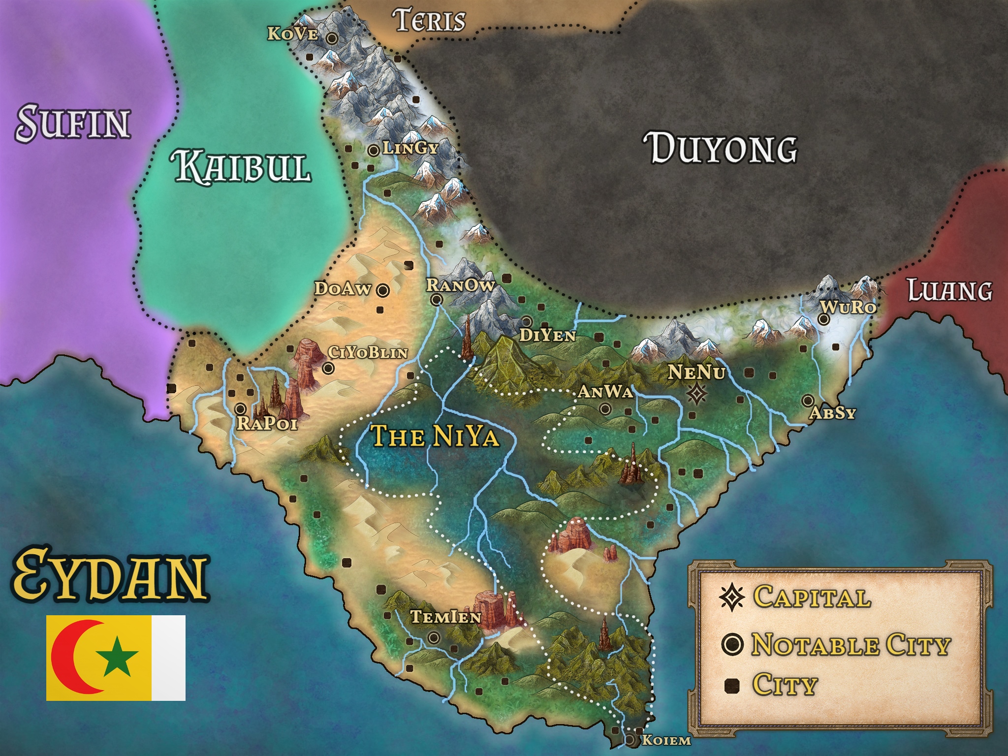 Eydan Map